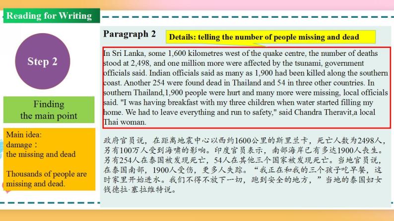 Unit 4 Period 4 Reading and writing 课件+教案+学案05