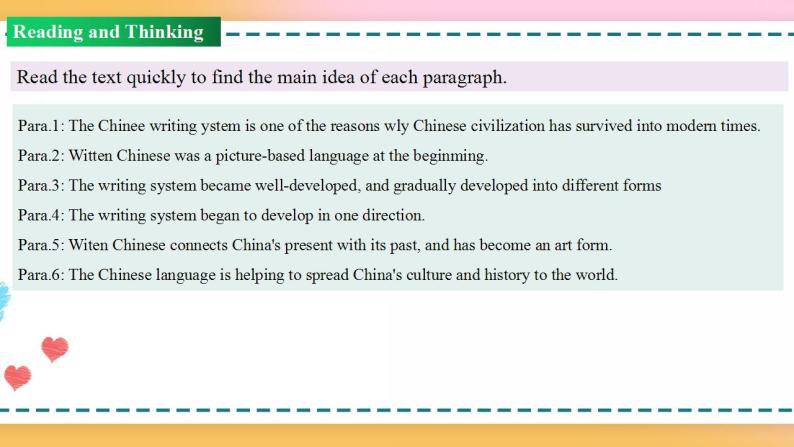 Unit 5 Period 2 Reading and Thinking 课件+教案+学案08