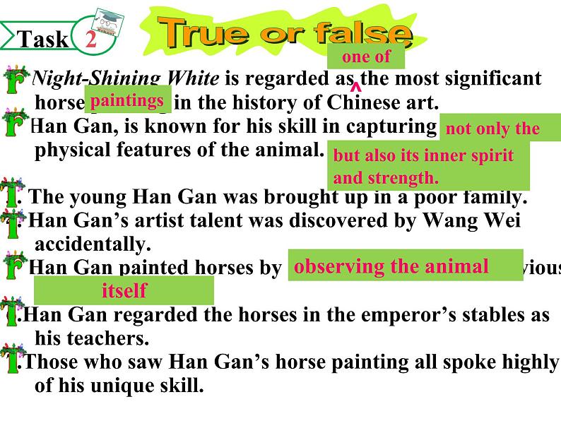 外研版必修三Unit 4 Amazing artDeveloping ideas.PPT(共28张)08
