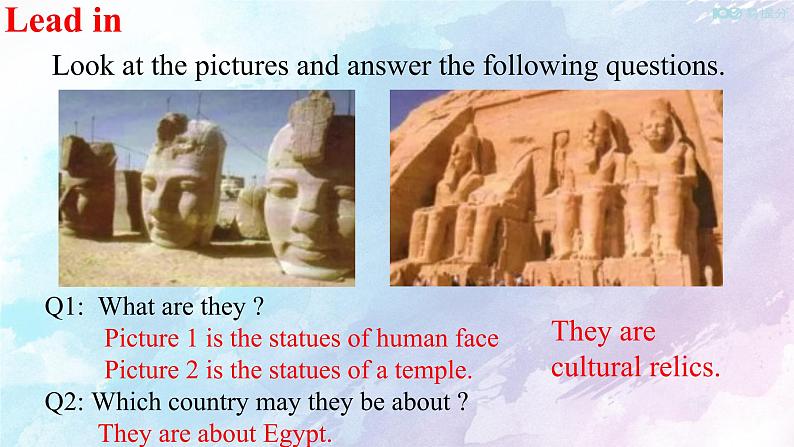 高中英语必修二 Unit 1 Cultural Heritage Period 2 Reading and Thinking课件02