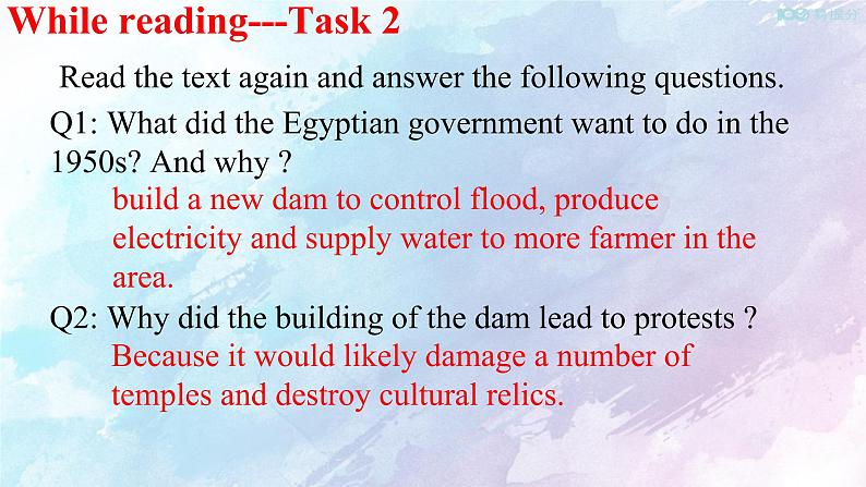 高中英语必修二 Unit 1 Cultural Heritage Period 2 Reading and Thinking课件06