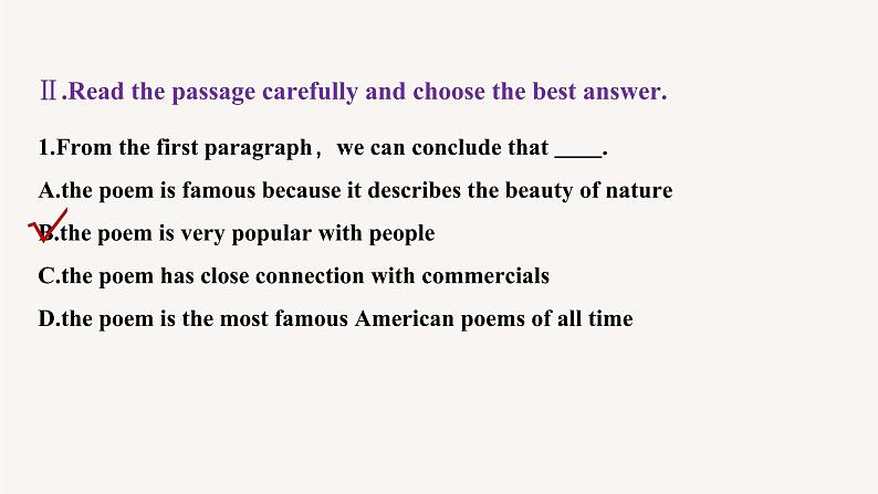 高中英语选择性必修四 Unit 1 Period Three Using language & Developing ideas课件第5页