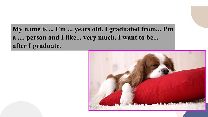 人教版高中英语必修第一册 Welcome Unit Reading for Writing & Building Up Your Vocabulary 课件PPT03