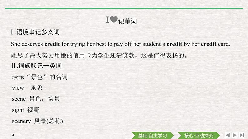 高中英语必修一 Section Ⅵ The Rest Parts of the Unit课件第4页