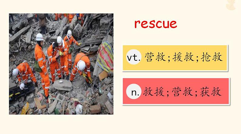 2023年高考英语一轮复习Unit4NaturalDisasters单词详解课件新人教版必修第一册第3页