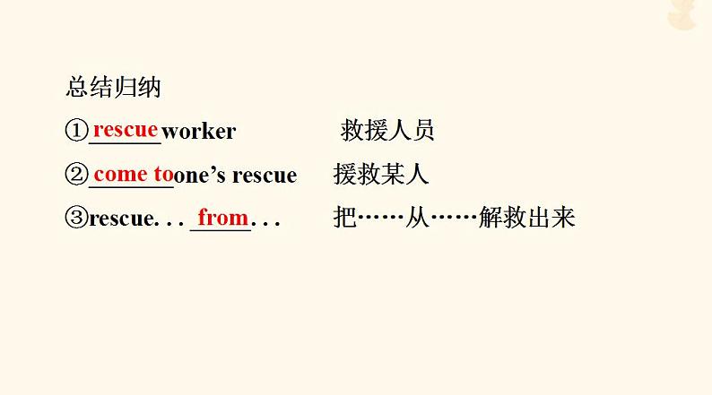 2023年高考英语一轮复习Unit4NaturalDisasters单词详解课件新人教版必修第一册第4页