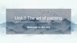 2022年牛津译林版选择性必修1U3 Welcome to the unit 课件