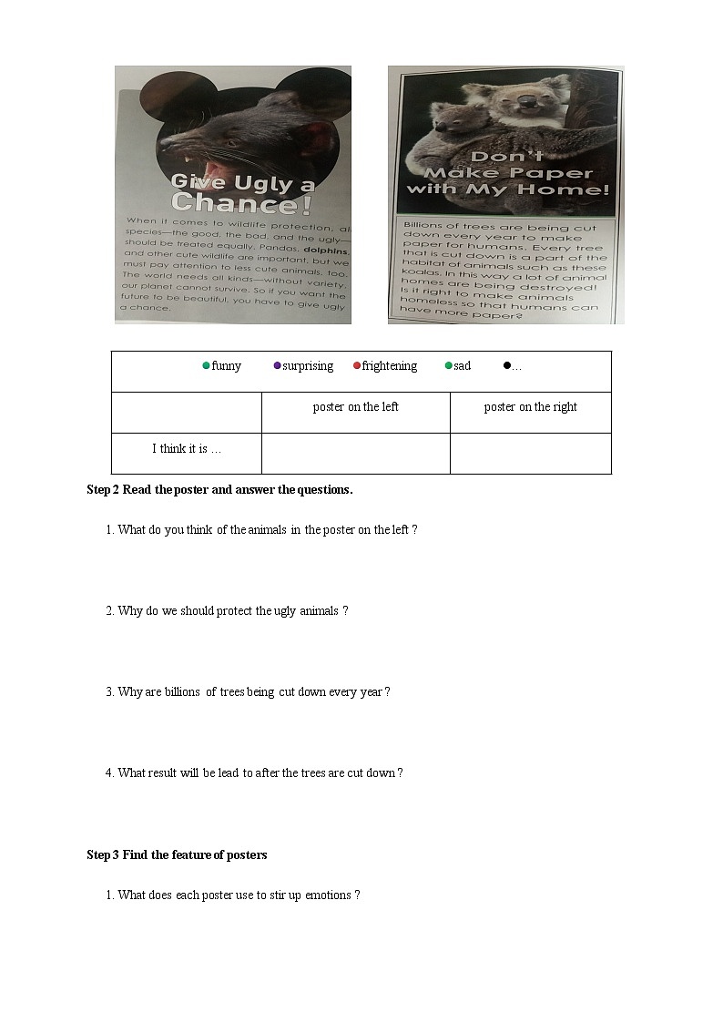 高中英语必修二 2.4 Reading for writing 导学案第2页