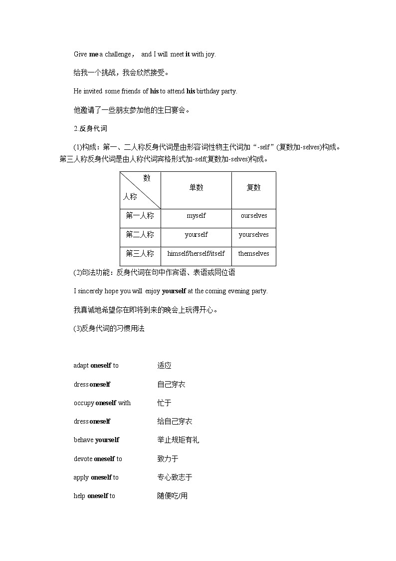 第六讲 代词第2页