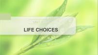 高中英语北师大版 (2019)必修 第一册Unit 1 Life ChoicesLesson 1 Lifestyles说课课件ppt