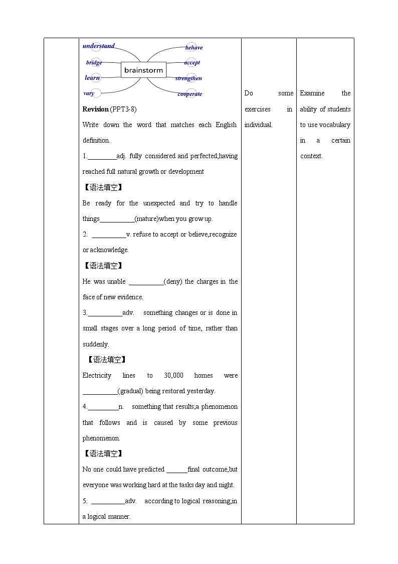 高中英语选择性必修二 Unit2 Bridging cultures Period 6 Assessing your progress教案第2页