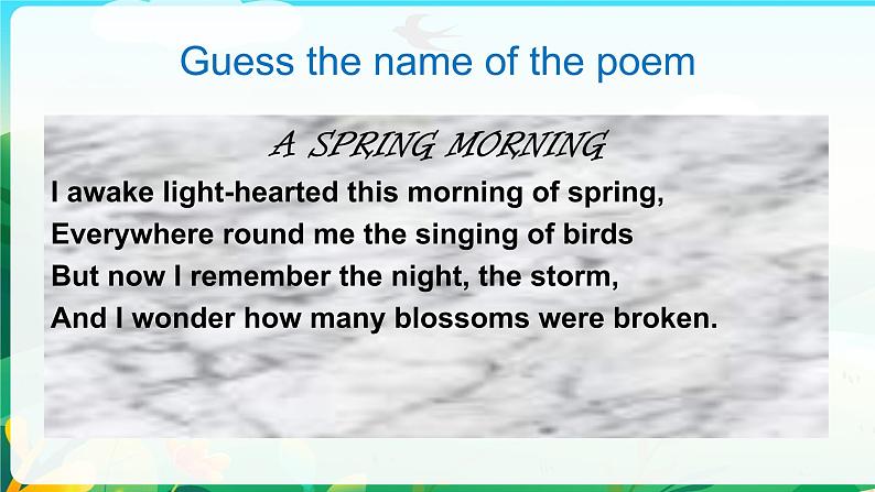 Unit 8 Lesson 2 Poetry课件-2022-2023学年高中英语北师大版(2019)选择性必修第三册02