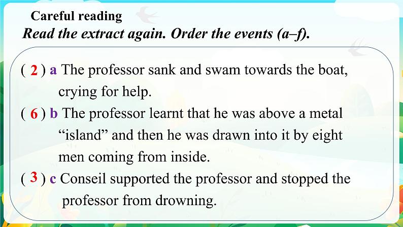 Unit 8 Lesson 3 20,000 Under the Sea课件-2022-2023学年高中英语北师大版(2019)选择性必修第三册第7页