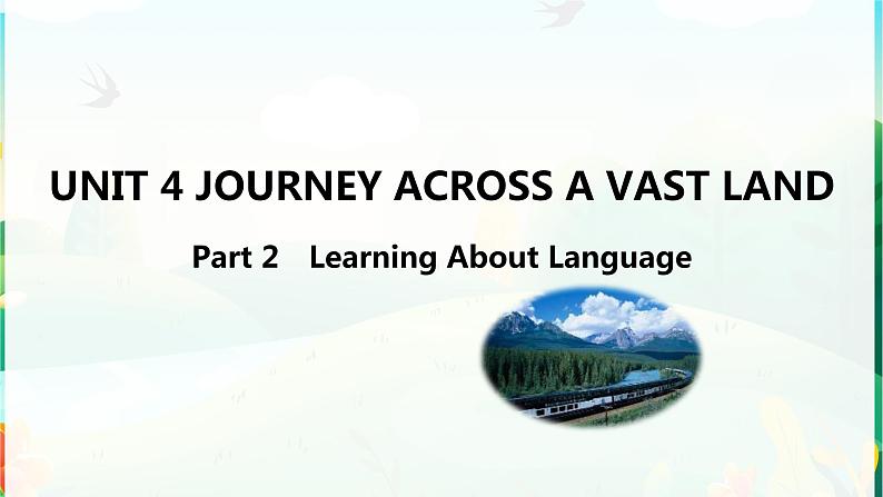 Unit4 Learning About Language课件-2022-2023学年高中英语人教版(2019)选择性必修第二册01