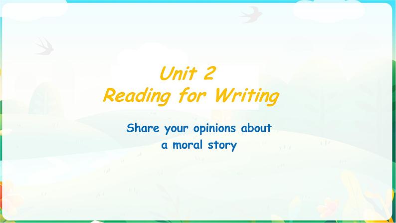 U2 Reading for Writing第1页