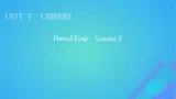 2022秋新教材高中英语Unit7CareersPeriod4Lesson3MeettheNewBoss：You课件北师大版选择性必修第三册