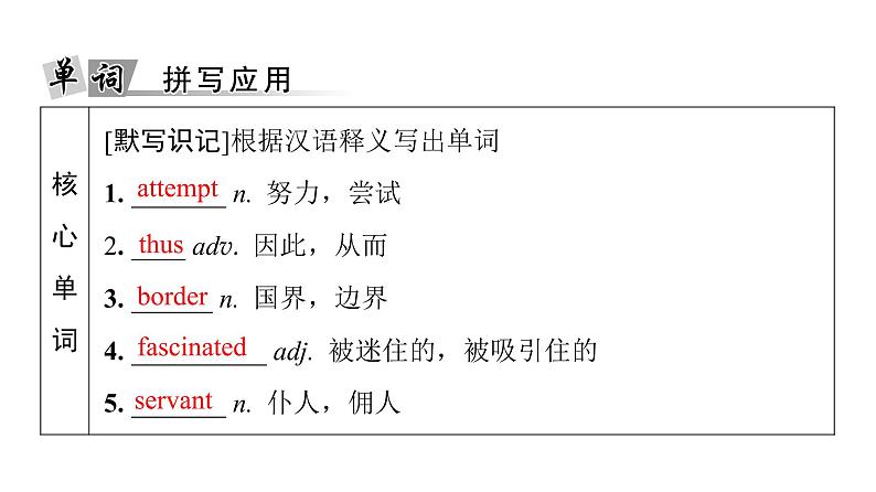 外研版高考英语一轮总复习教材知识解读必修第3册Unit 5 What an adventure!教学课件第5页