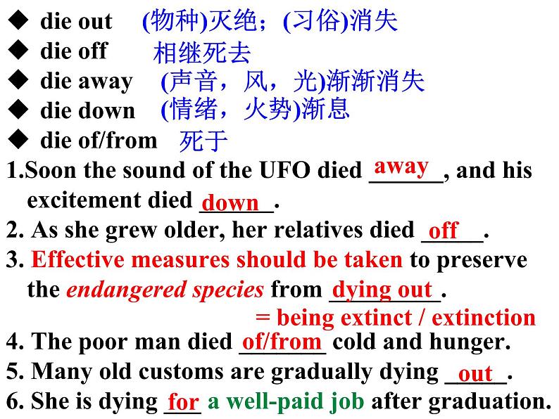 人教版必修二 Unit 2 Wildlife protection Words 课件第2页