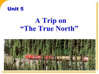人教版 (新课标)必修3&4Unit 5 Canada – “The True North”课文课件ppt