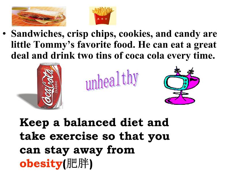 选修6 Unit 3 A healthy life 单元课件第8页