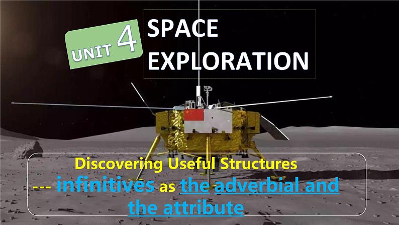 人教版(2019)必修第三册 Unit 4 Space Exploration Grammar 课件第1页