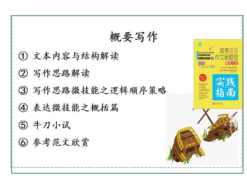 高考英语书面表达概要写作课件第2页