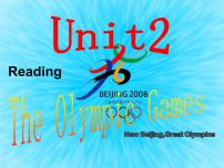 人教版 (新课标)必修1&2Unit 2 The Olympic Games教课课件ppt