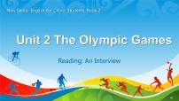 英语必修1&2Unit 2 The Olympic Games教课课件ppt