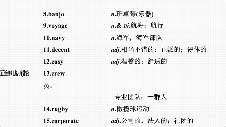 (新高考)高考英語一輪復(fù)習(xí)課件第1部分 教材知識解讀 選擇性必修第三冊 Unit 4   Adversity and Courage (含詳解)第5頁