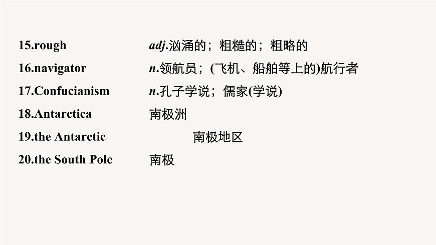 (新高考)高考英語一輪復(fù)習(xí)課件教材知識解讀 選擇性必修第3冊 Unit 4 Adversity and Courage (含答案)第6頁