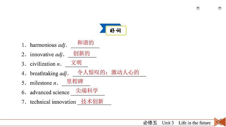 (人教版)高考英语一轮复习课件 必修5 Unit 3 (含详解)第4页