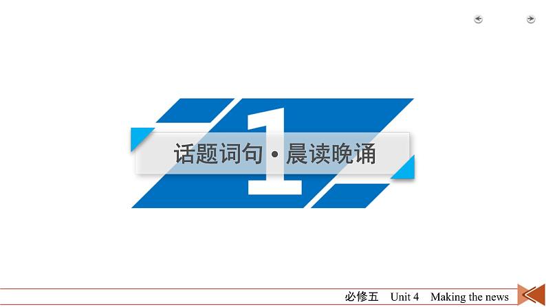 (人教版)高考英语一轮复习课件 必修5 Unit 4 (含详解)第3页