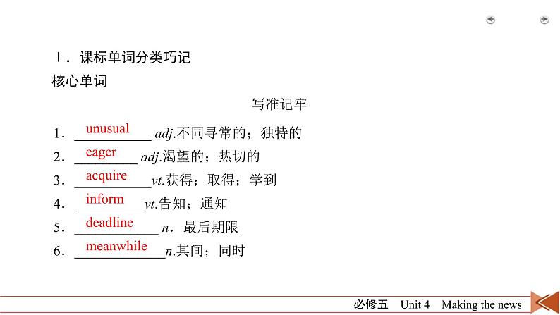 (人教版)高考英语一轮复习课件 必修5 Unit 4 (含详解)第8页