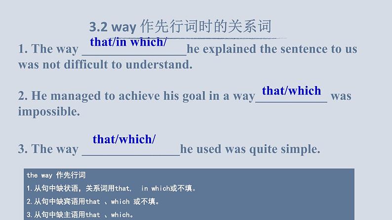 【讲语法】12 定语从句(三)定语从句易错点高考英语语法知识点梳理课件(全国通用)第5页