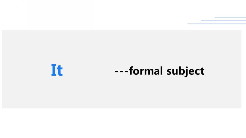 二轮复习专题16习 it 作形式主语 高考英语语法专项讲练课件03