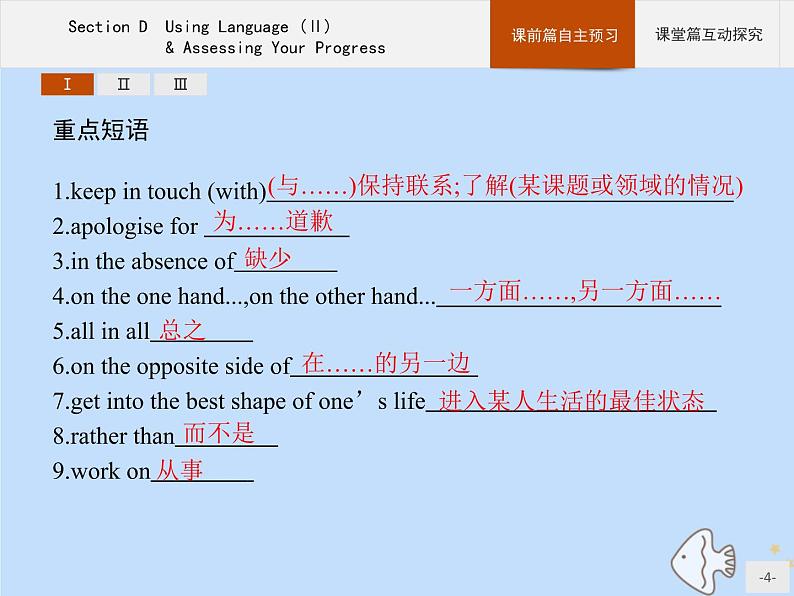 人教版高中英语选择性必修第一册unit2 looking into the future sectiond using language ⅱ and assessing your progress课件第4页