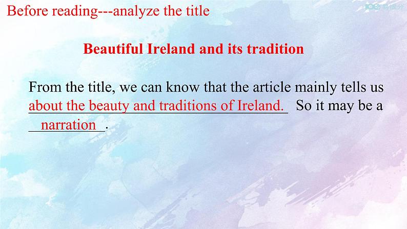 Unit 4 History and traditions Reading writing 课件03