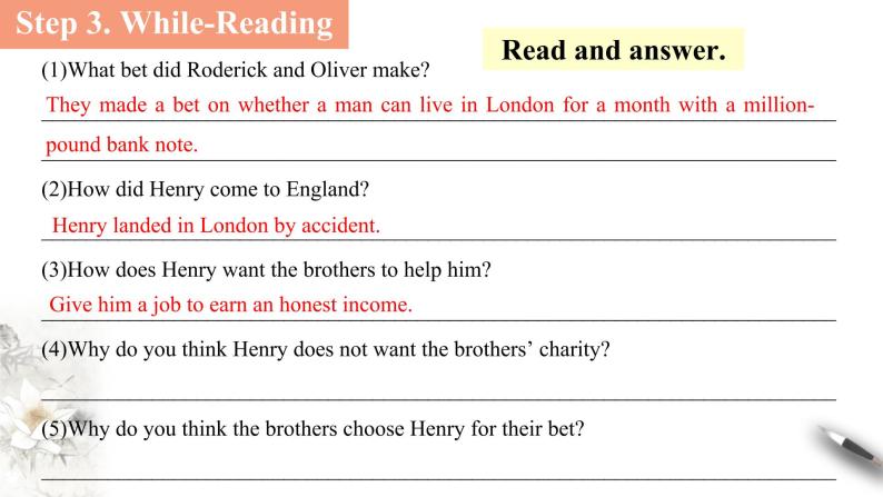 Unit 5 The Value of Money Reading and thinking课件05