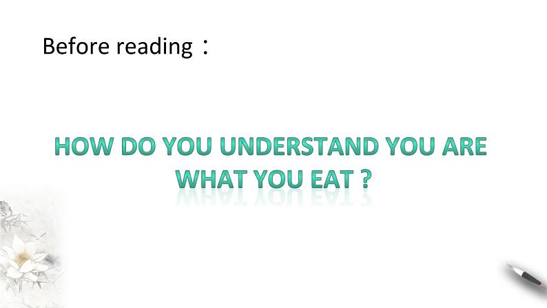 Unit 3 Food and Culture Period 1 课件第3页