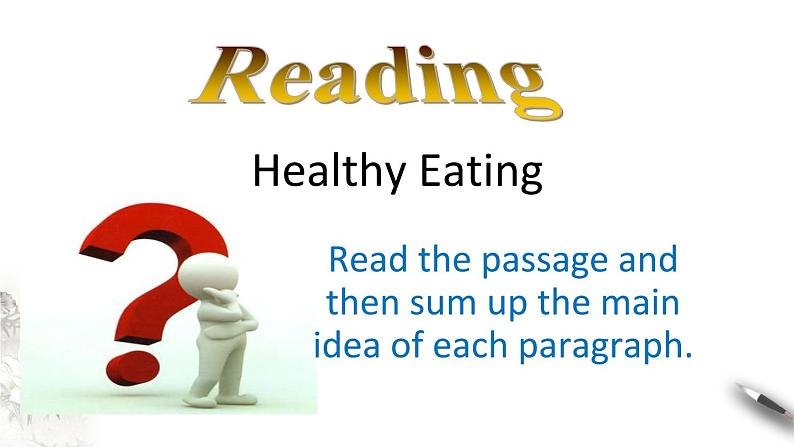 Unit 3 Food and Culture Period 5 课件第4页