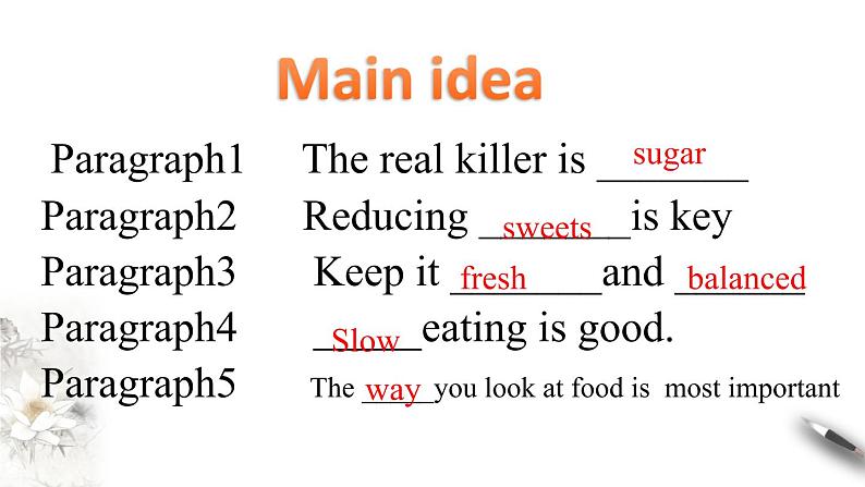 Unit 3 Food and Culture Period 5 课件第5页