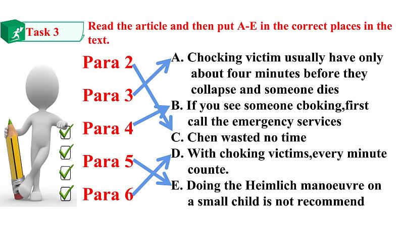 Unit 5 First Aid Period 5   课件08