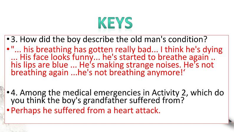 Unit 5 First Aid Period 4 课件第6页