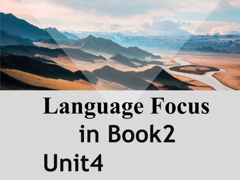 人教版（2019）必修第二册Unit 4 History and Traditions Language Points 语言点课件01