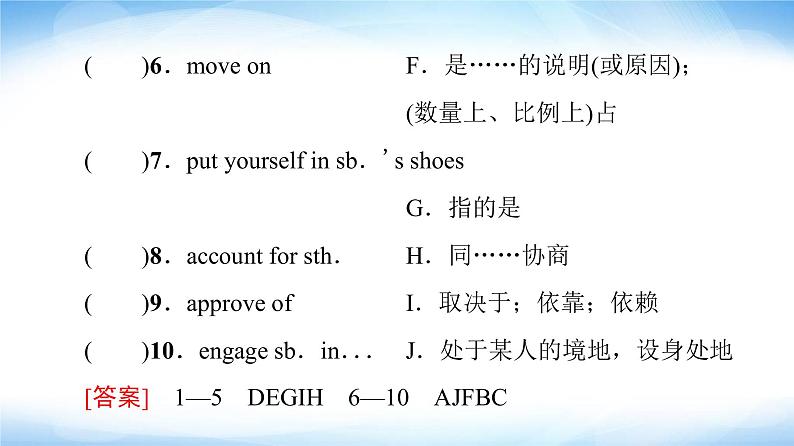 译林版高中英语选择性必修第四册UNIT2预习新知早知道1课件+学案05