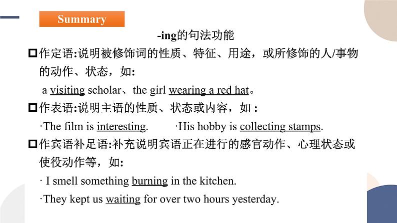 Unit 5 First Aid(Learning About Language语法课)课件PPT第5页