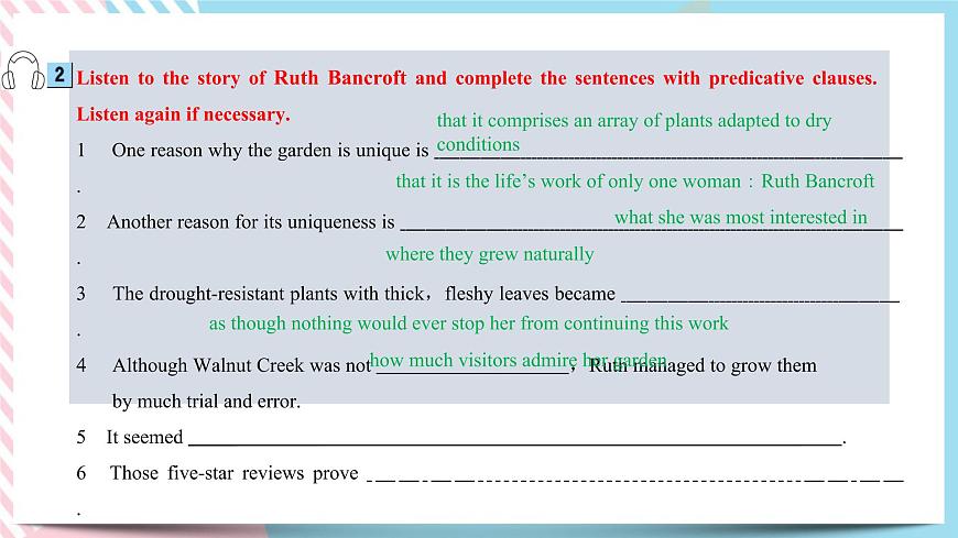 Unit 2 A life 's work  Using language(1)課件第4頁