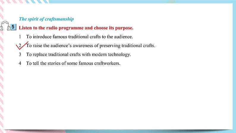 Unit 2 A life's work Using language(2)课件02