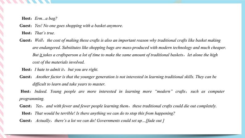 Unit 2 A life's work Using language(2)课件04
