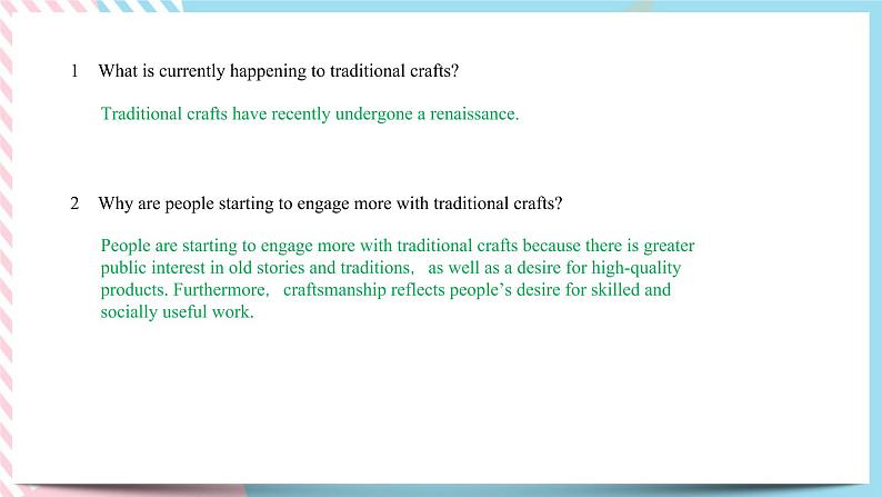Unit 2 A life's work Using language(2)课件08